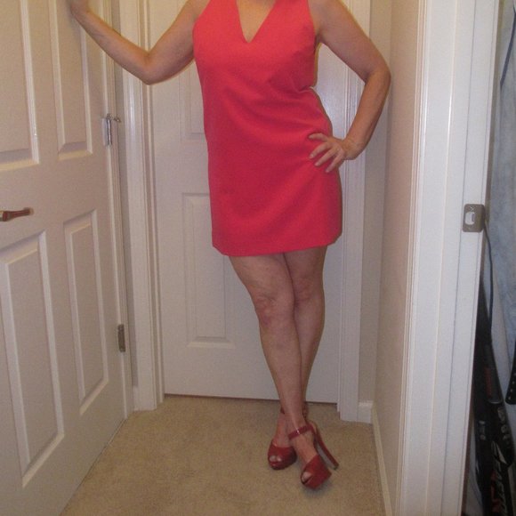 SERGIO ROSSI- Raspberry Patent, Peeptoe, Platform Sandals ~ Size 10 - Picture 9 of 13